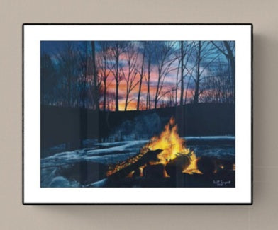 Night Fire by SS - Prints Available