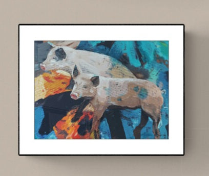 Porkchop & Bacon by SS - Original Available