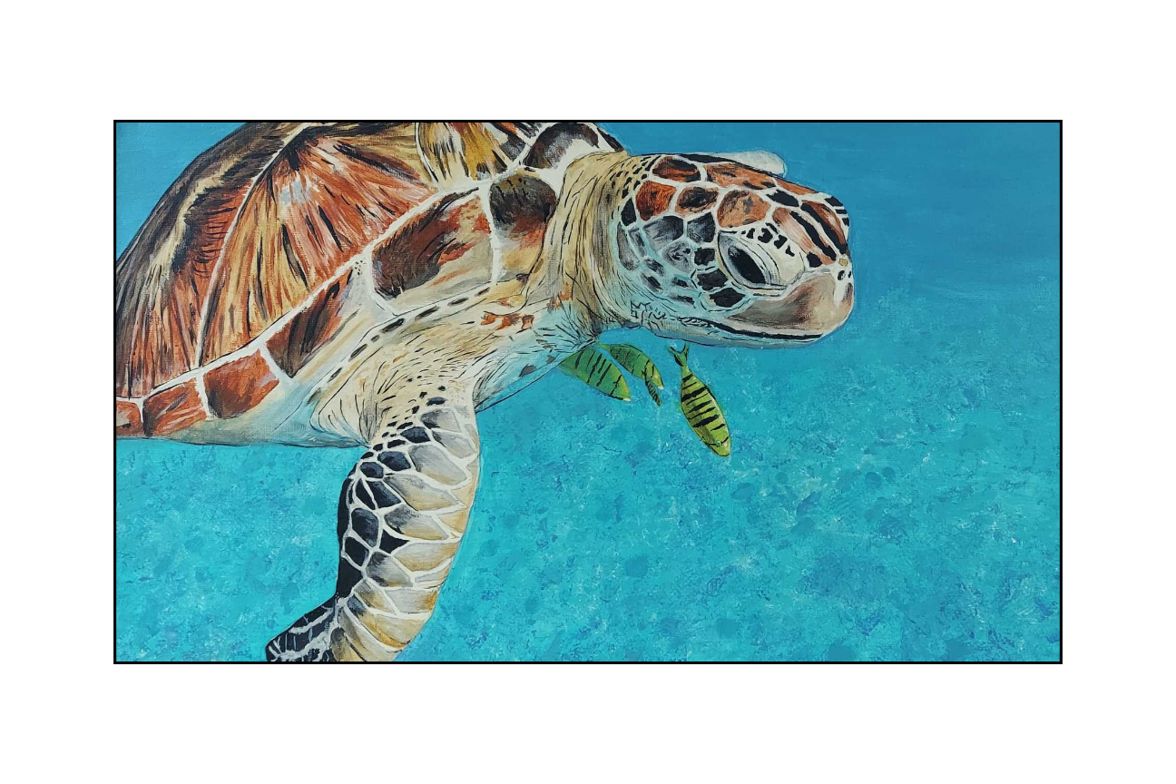 Fish Friend by SS - Original Available