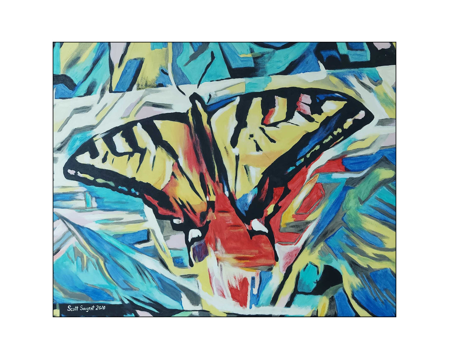 Flutterby by SS - Original Available