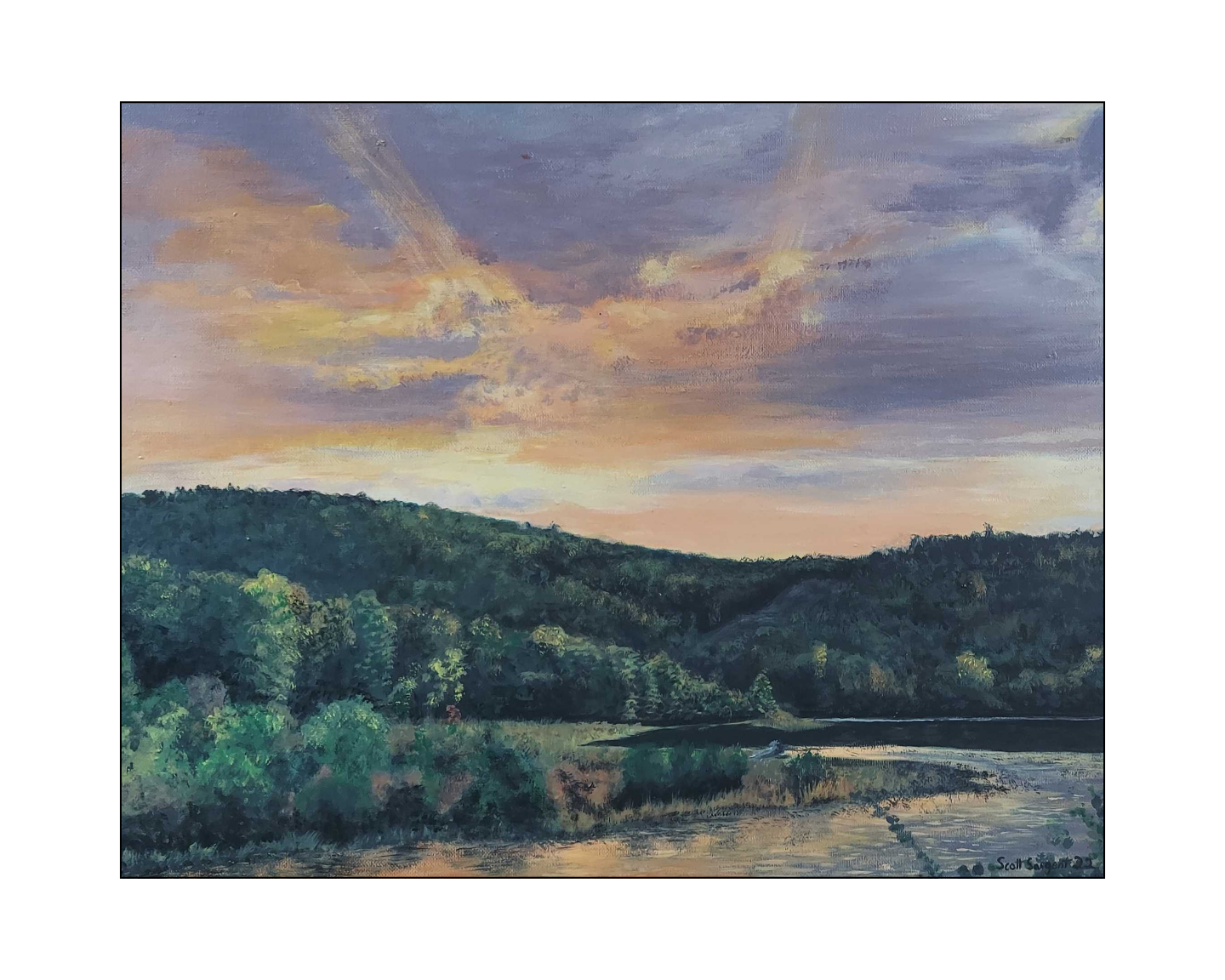 Kennebec River by SS - Original Available