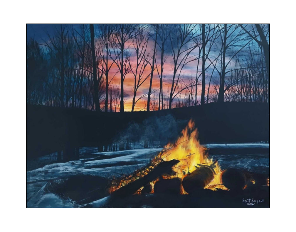 Night Fire by SS - Prints Available