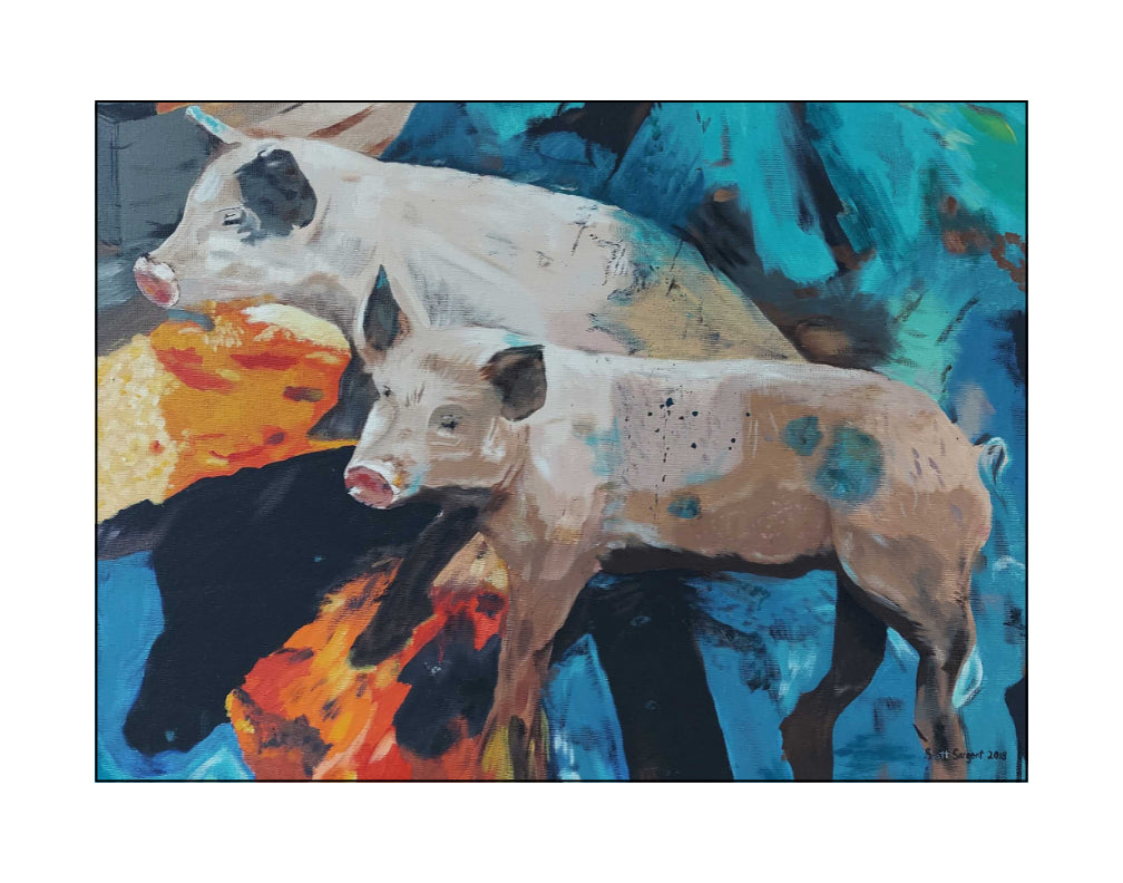 Porkchop & Bacon by SS - Original Available