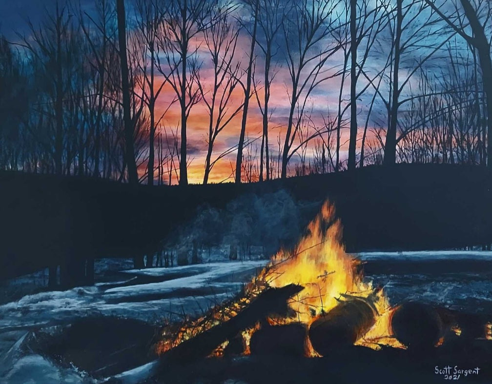Night Fire by SS - Prints Available