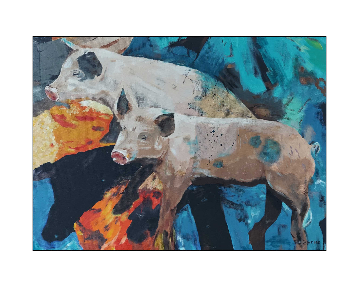 Porkchop & Bacon by SS - Original Available