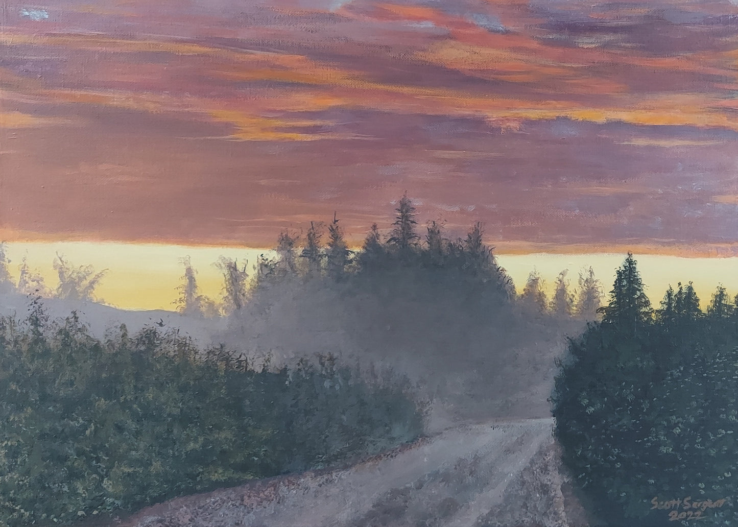 Dusty Road by SS - Original Available