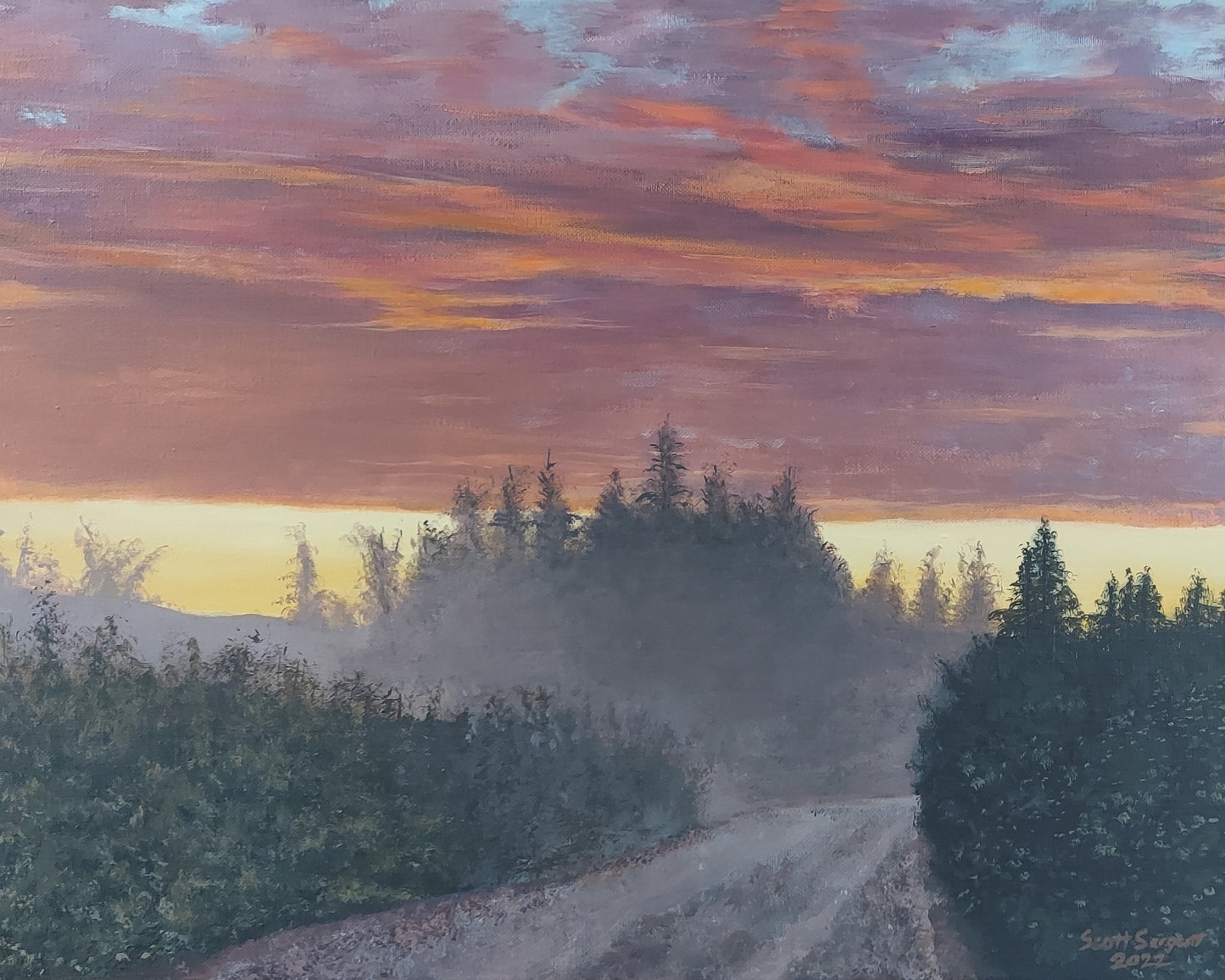 Dusty Road by SS - Original Available