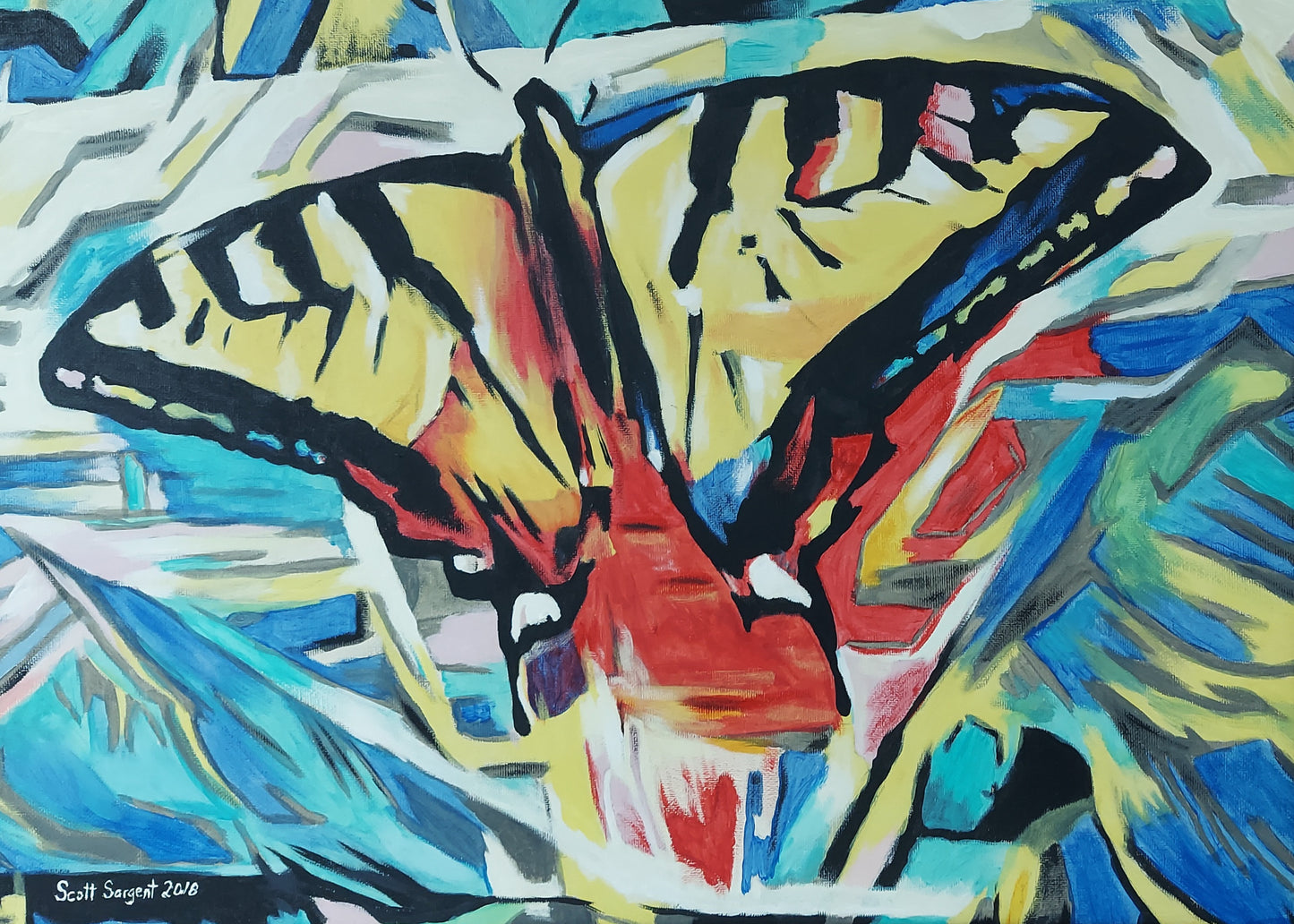 Flutterby by SS - Original Available