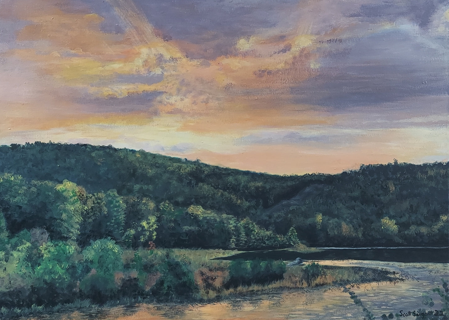 Kennebec River by SS - Original Available