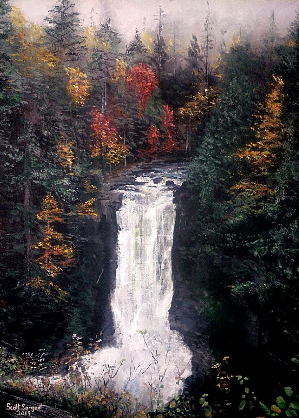 Moxie Falls by SS - Prints Available