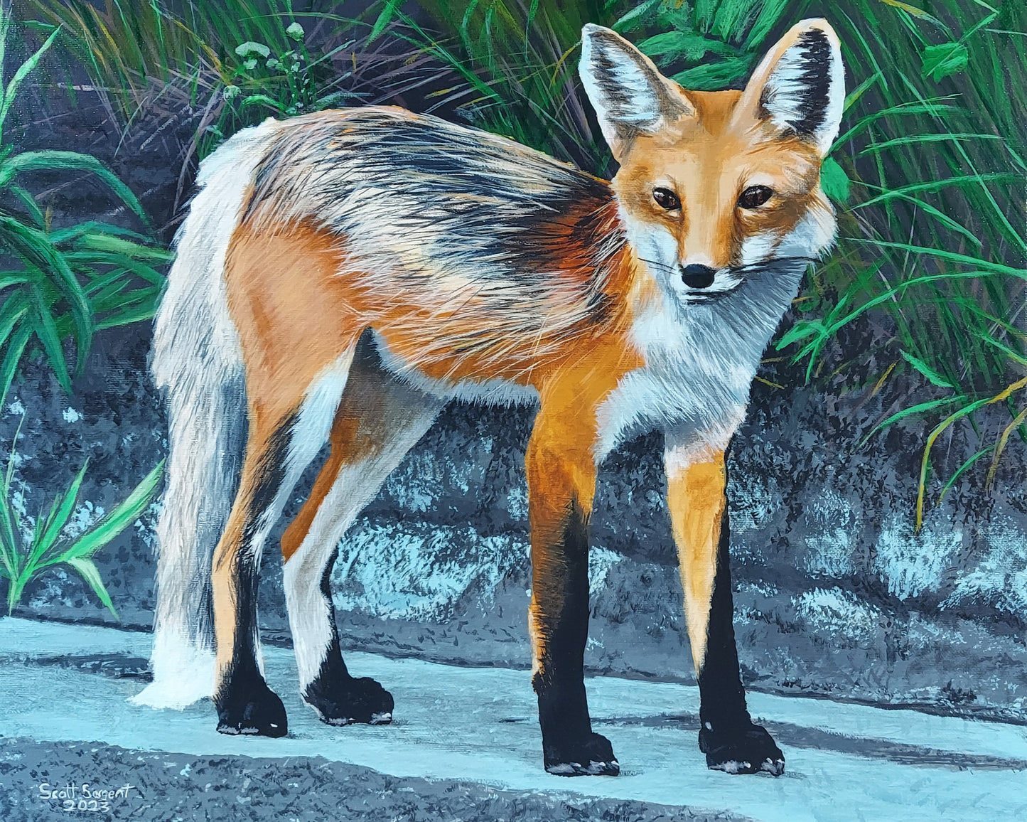 *New* Spring Fox by SS - Original Available