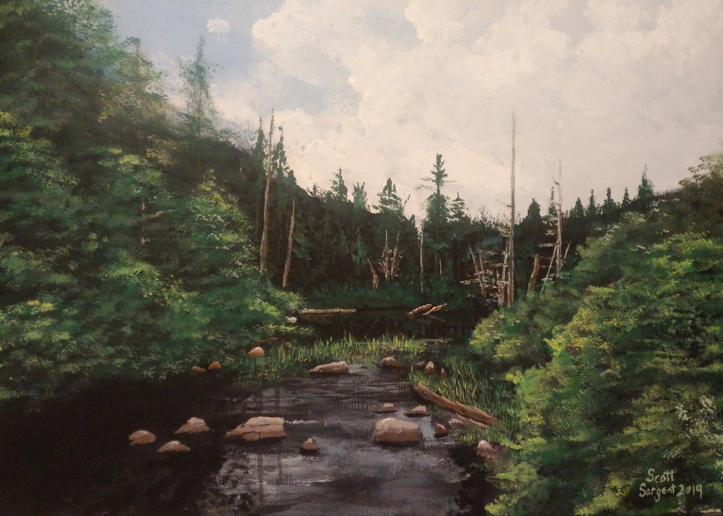 The Fishing Hole by SS - Prints Available