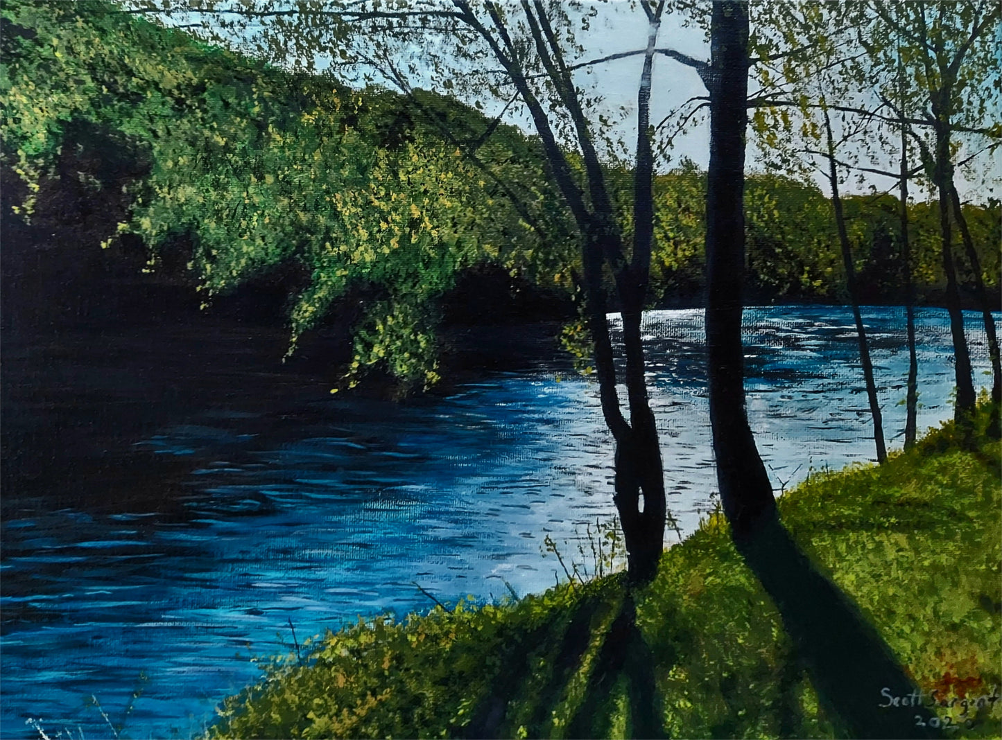 Bingham Boat Launch by SS - Prints Available