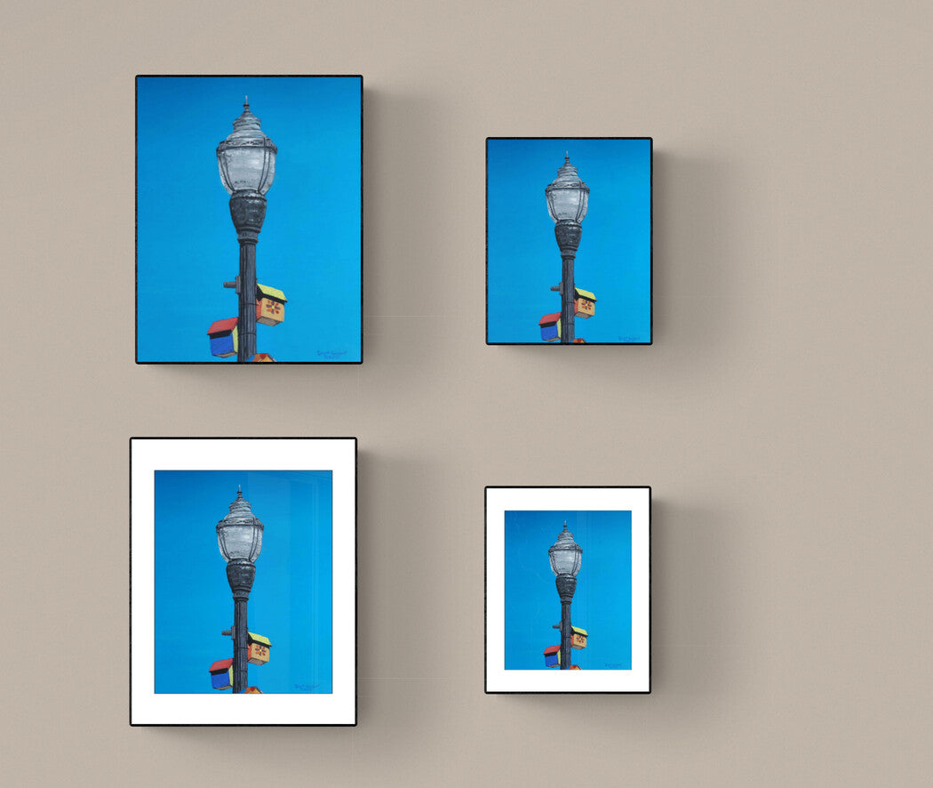 Skowhegan Light Pole by SS - Original Available