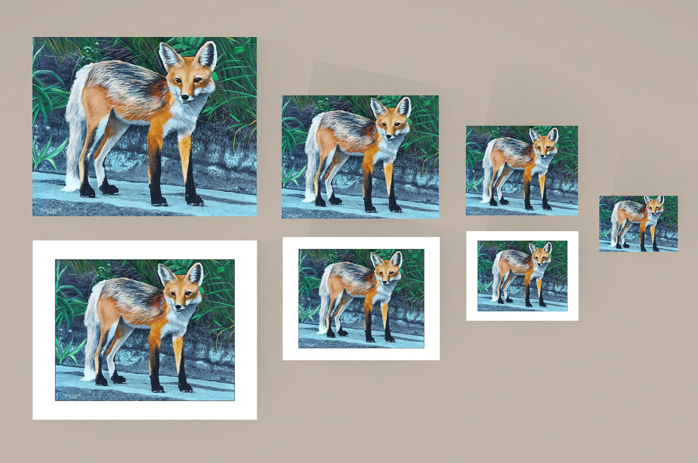 *New* Spring Fox by SS - Original Available