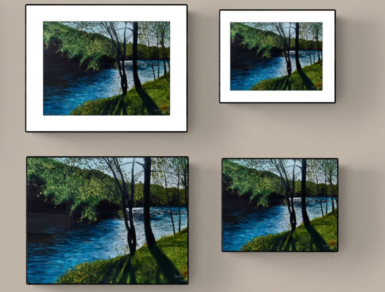 Bingham Boat Launch by SS - Prints Available