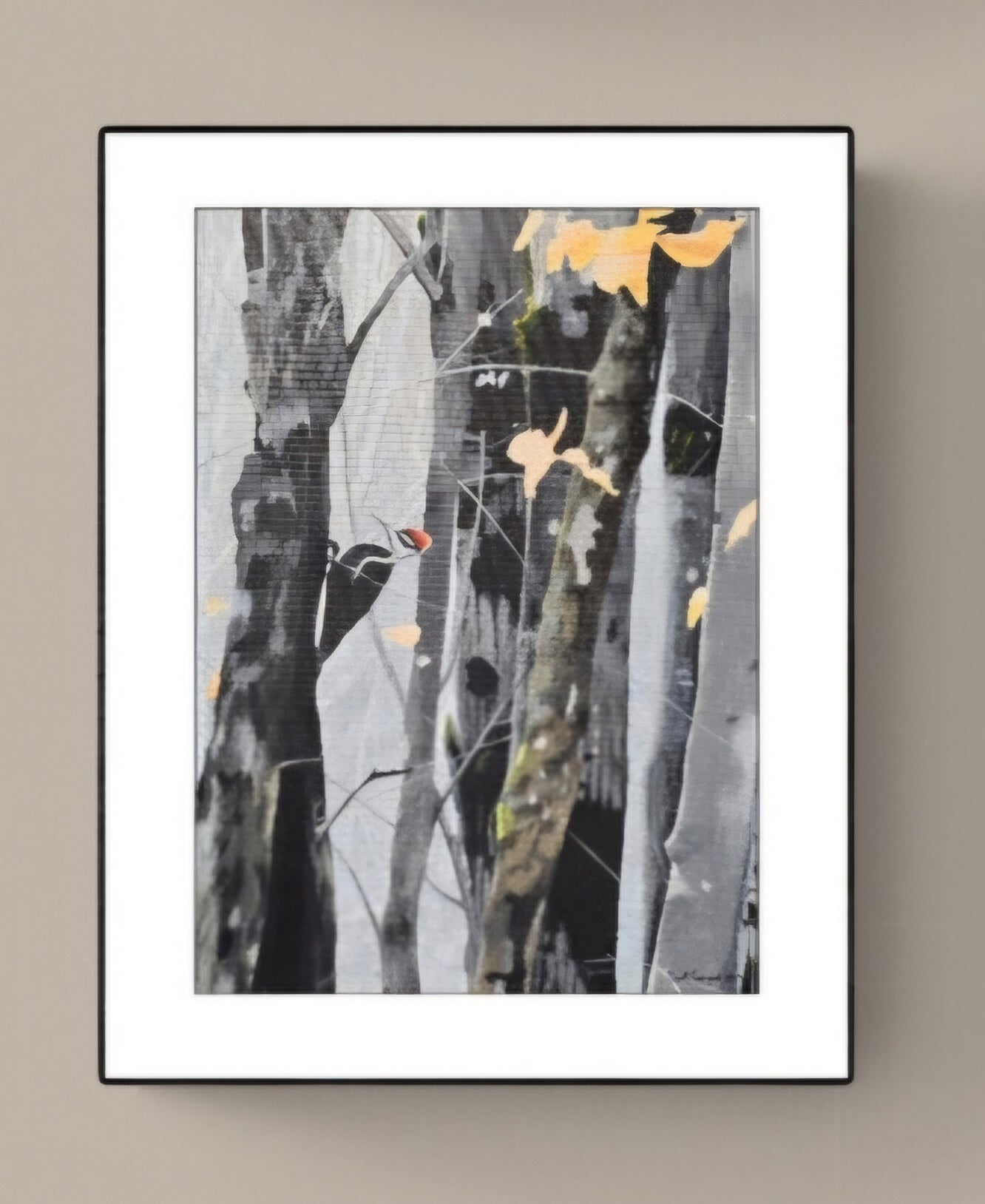 *New* Pileated Woodpecker by SS - Original Available