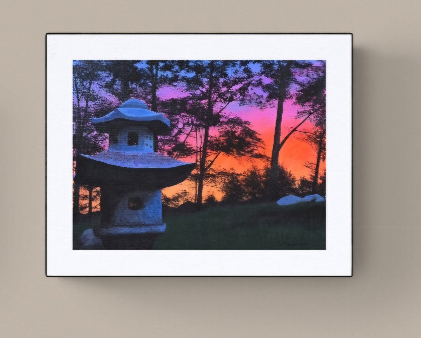 *New* Stone Lantern by SS - Original Available