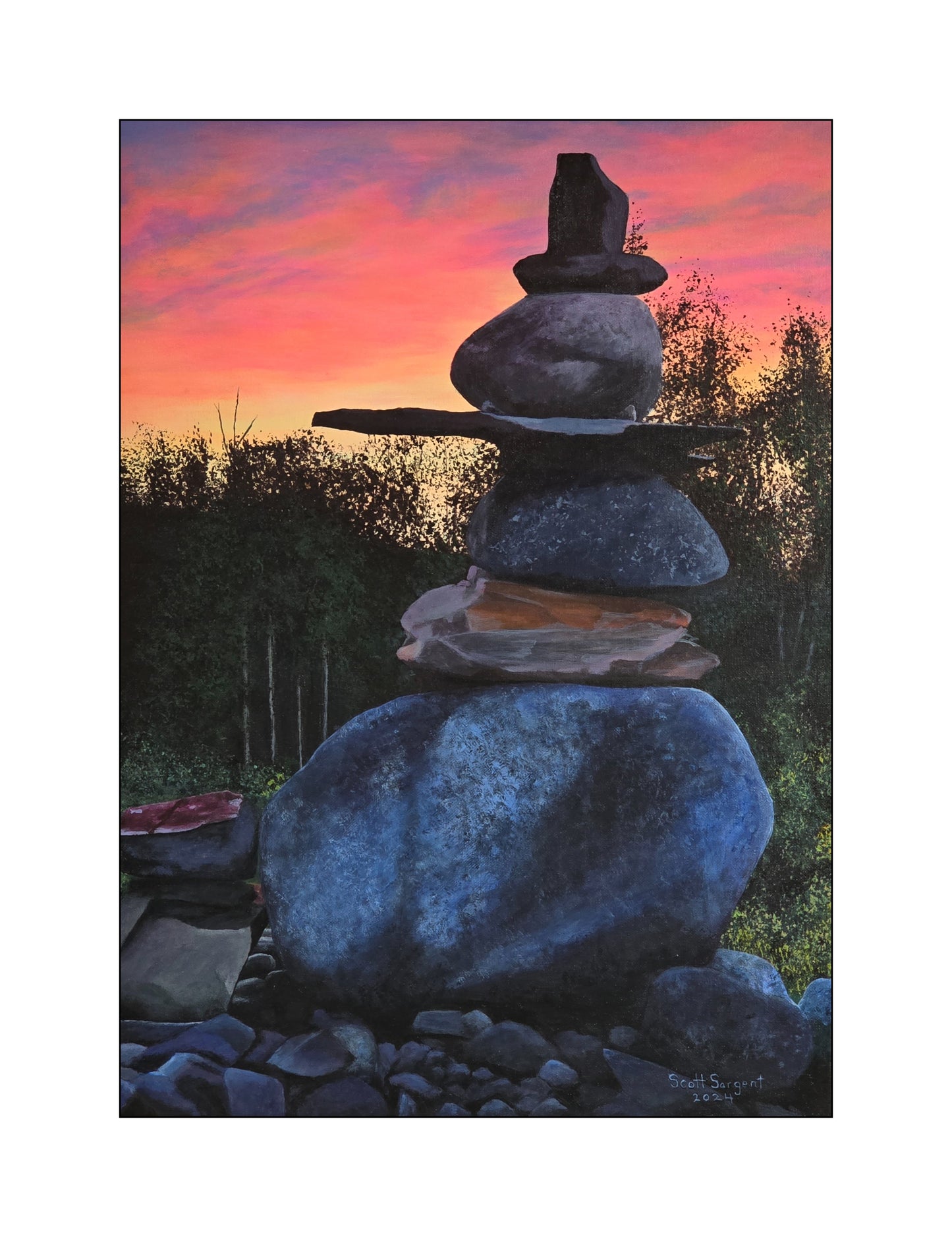 *New* Silent Stones by SS - Original Available
