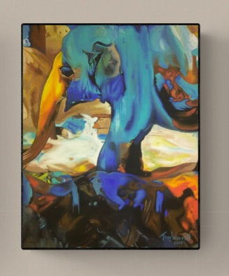 *Fav* Blue Elephant by TW - Original Available