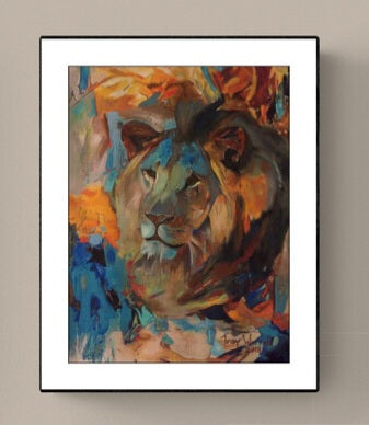 Miami Zoo Lion by TW - Prints Available