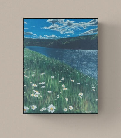 *New* River Daisies by SS - Original Available