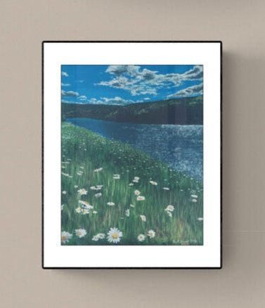 *New* River Daisies by SS - Original Available