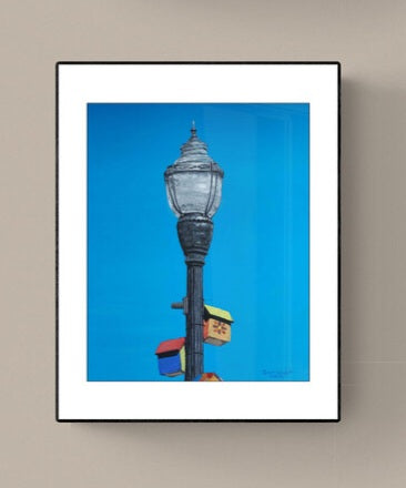 Skowhegan Light Pole by SS - Original Available