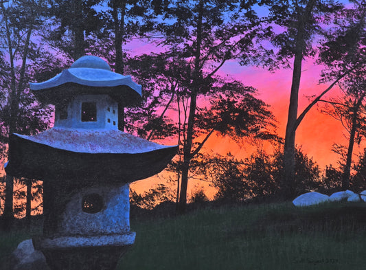 *New* Stone Lantern by SS - Original Available