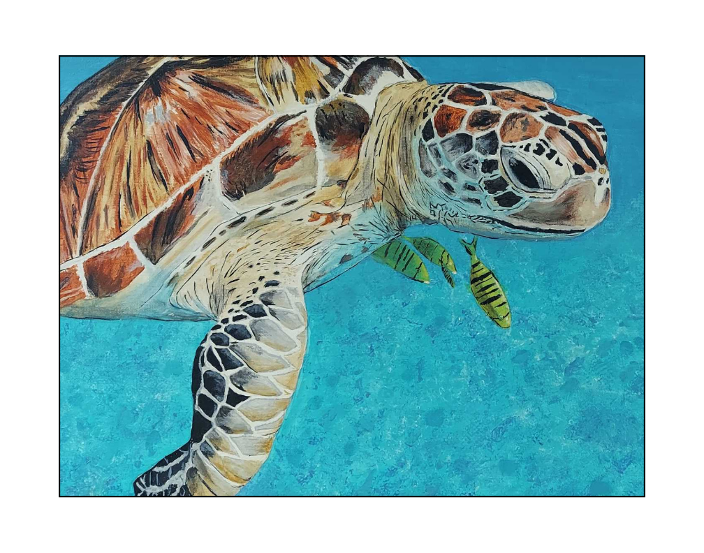 Fish Friend by SS - Original Available