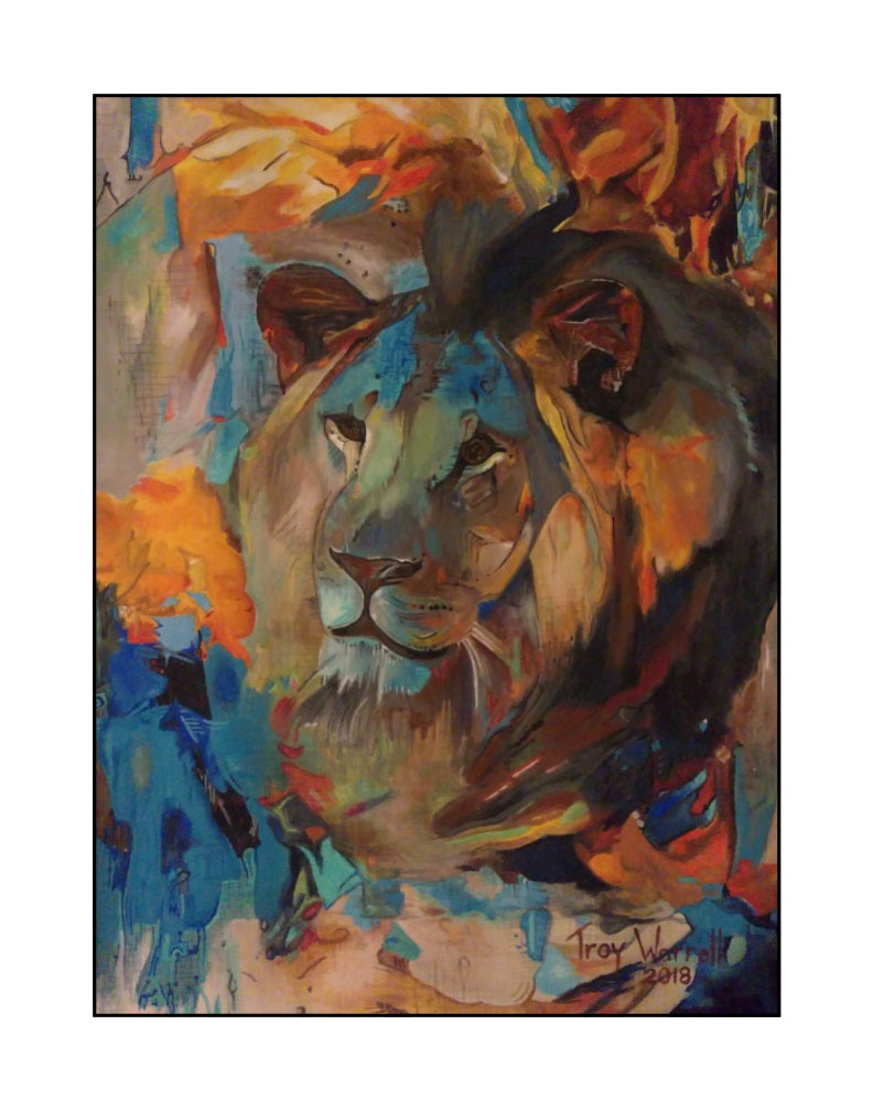 Miami Zoo Lion by TW - Prints Available