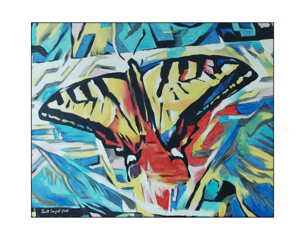 Flutterby by SS - Original Available