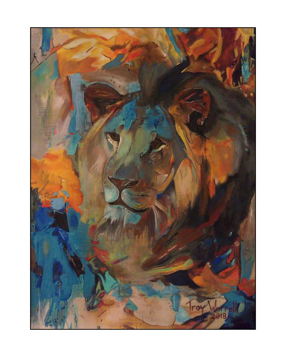 Miami Zoo Lion by TW - Prints Available