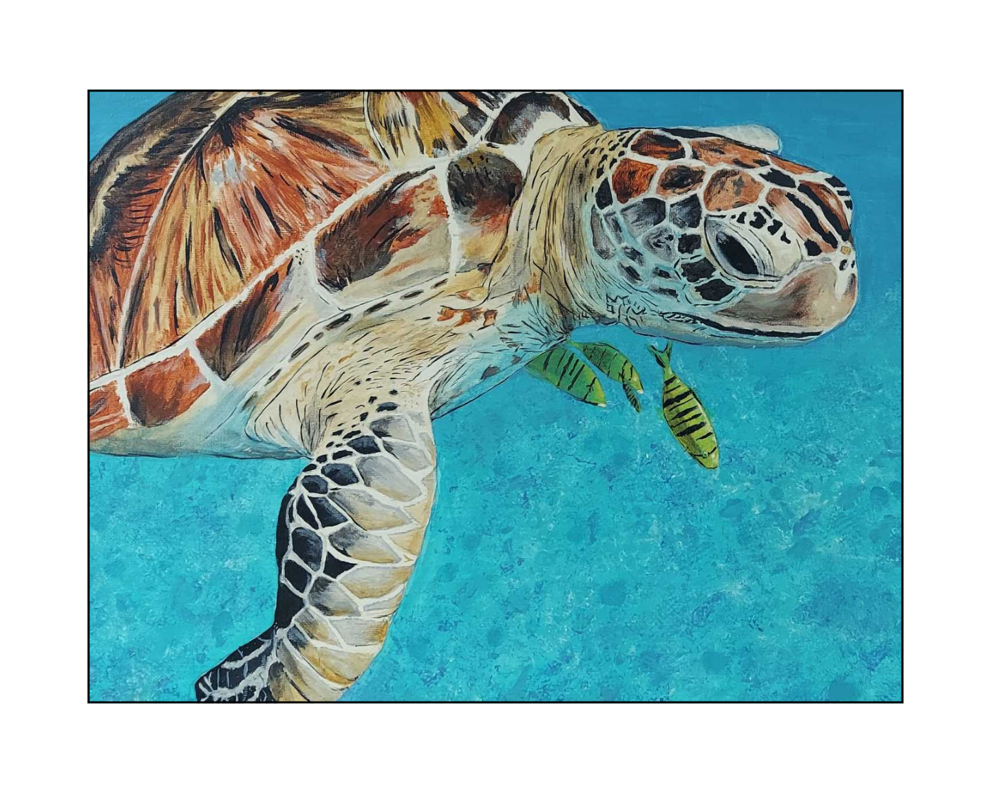 Fish Friend by SS - Original Available