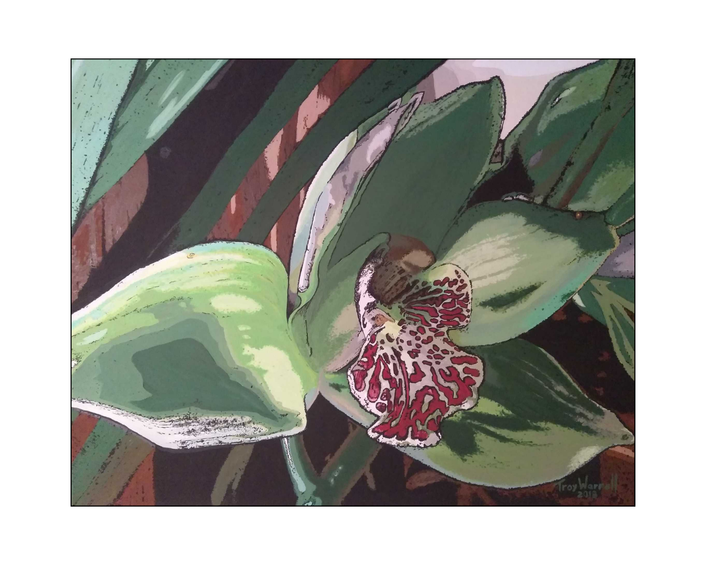 *Fav* Green Orchid by TW - Prints Available