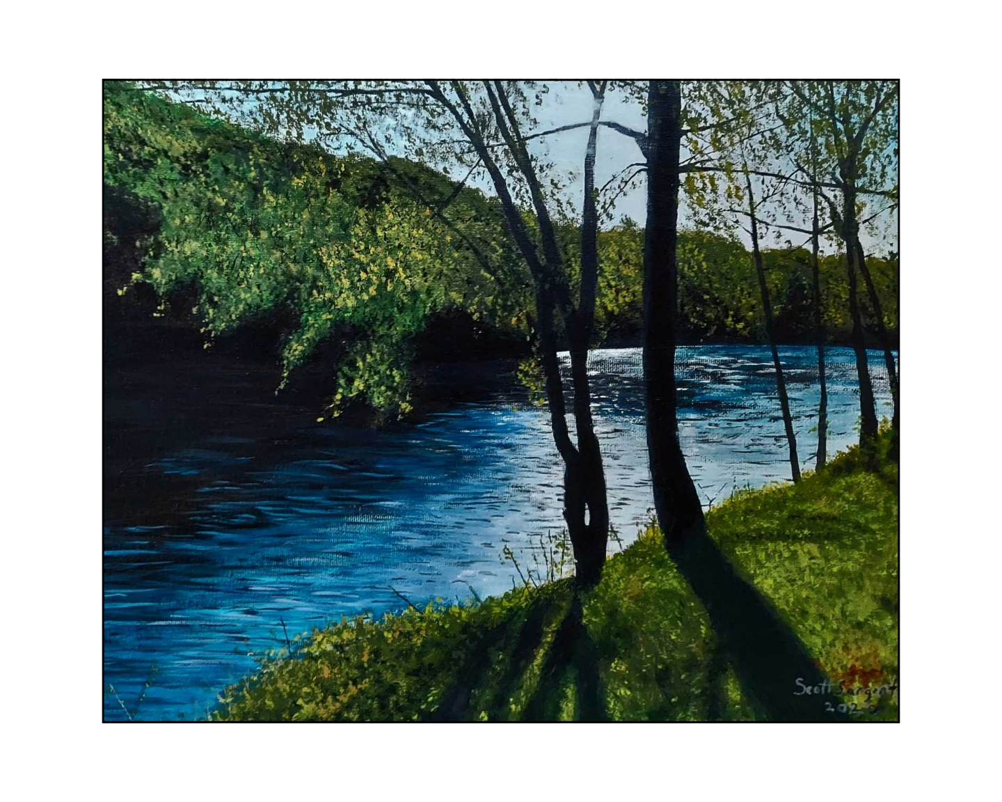 Bingham Boat Launch by SS - Prints Available