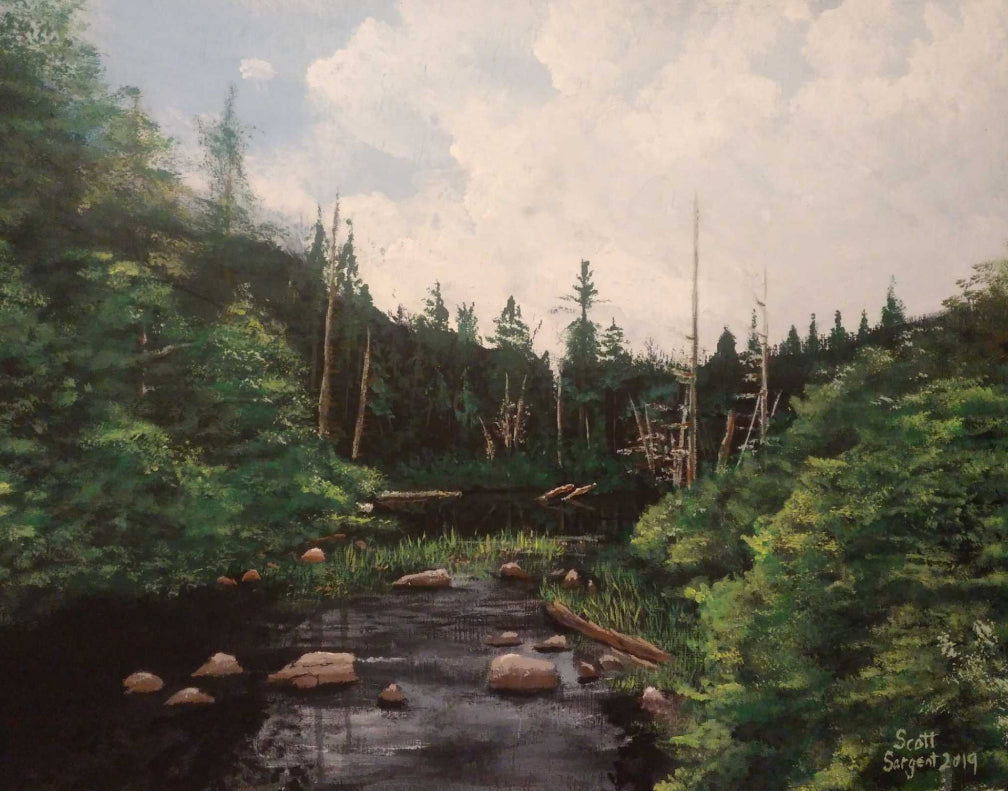 The Fishing Hole by SS - Prints Available