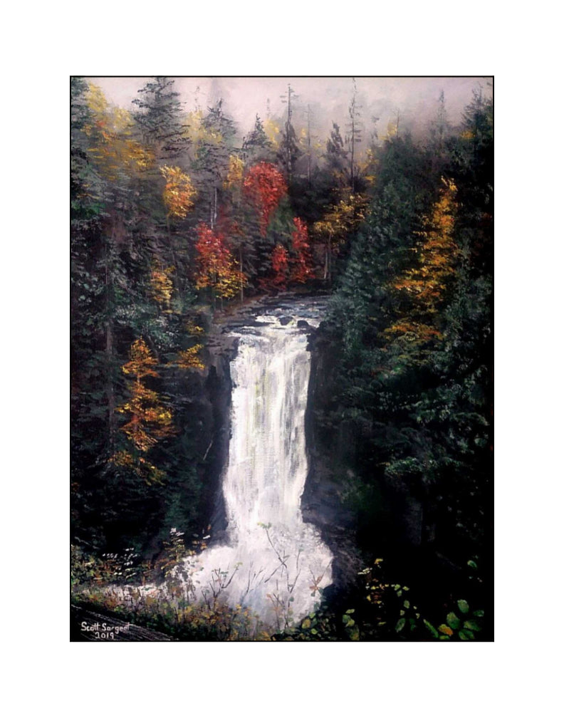 Moxie Falls by SS - Prints Available