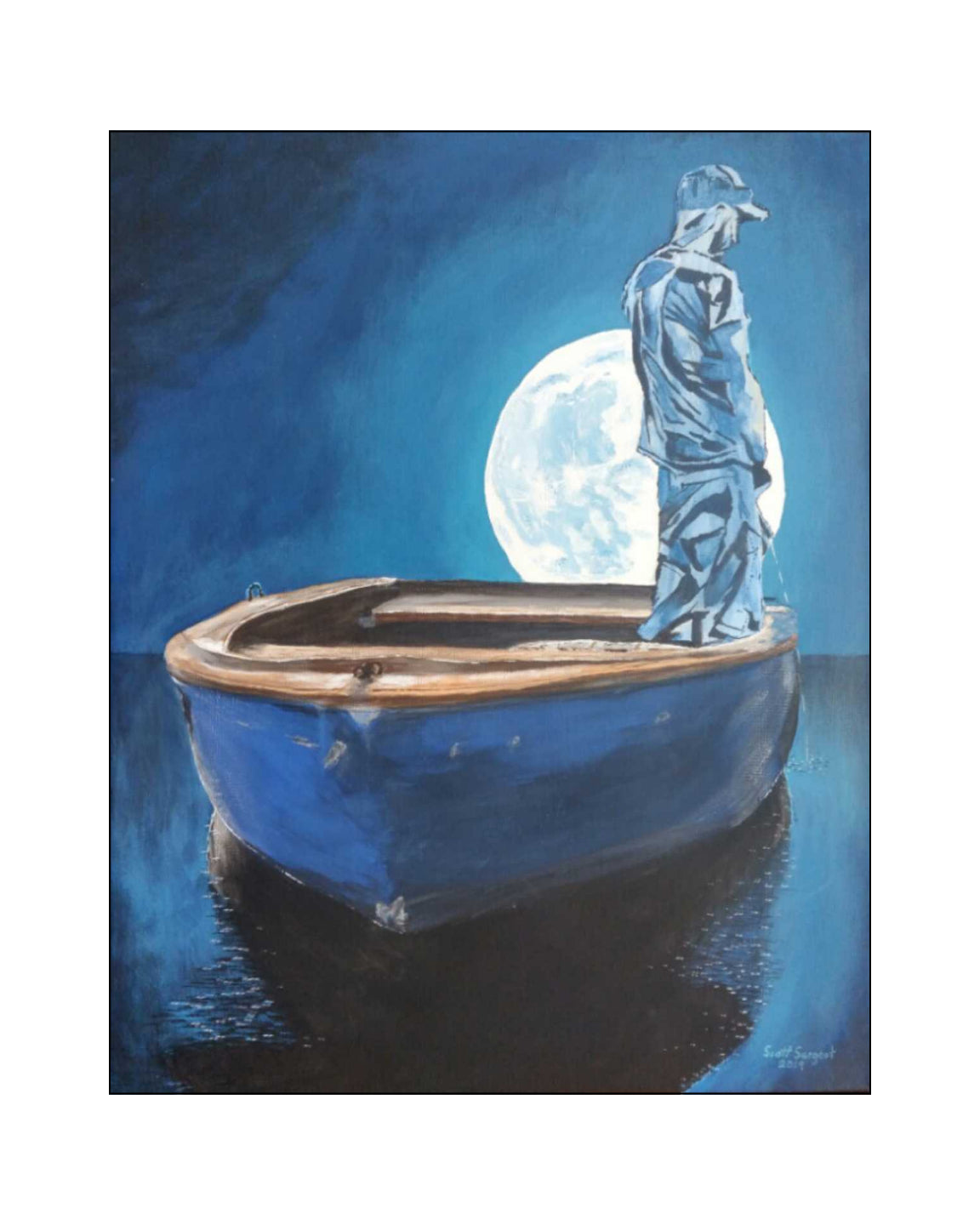 Night Fishing by SS - Prints Available