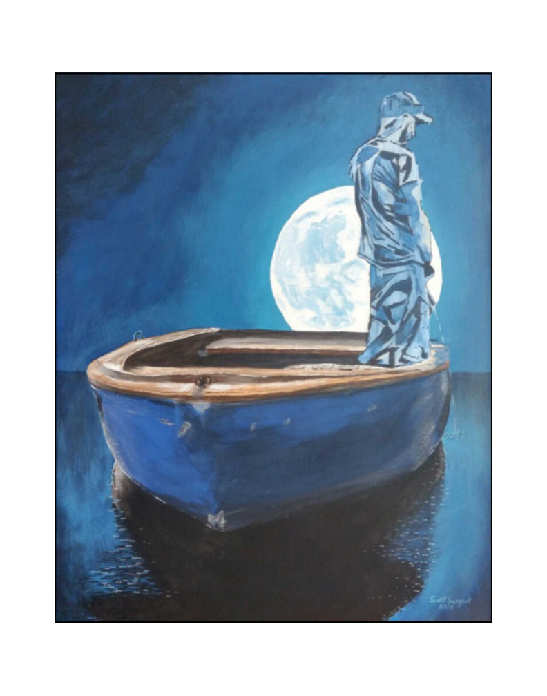 Night Fishing by SS - Prints Available