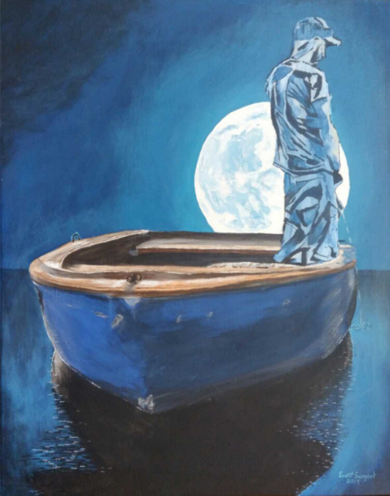 Night Fishing by SS - Prints Available