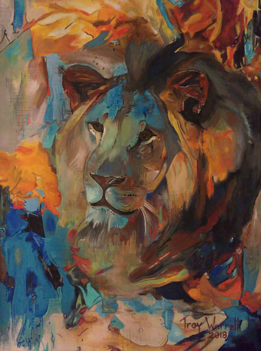 Miami Zoo Lion by TW - Prints Available
