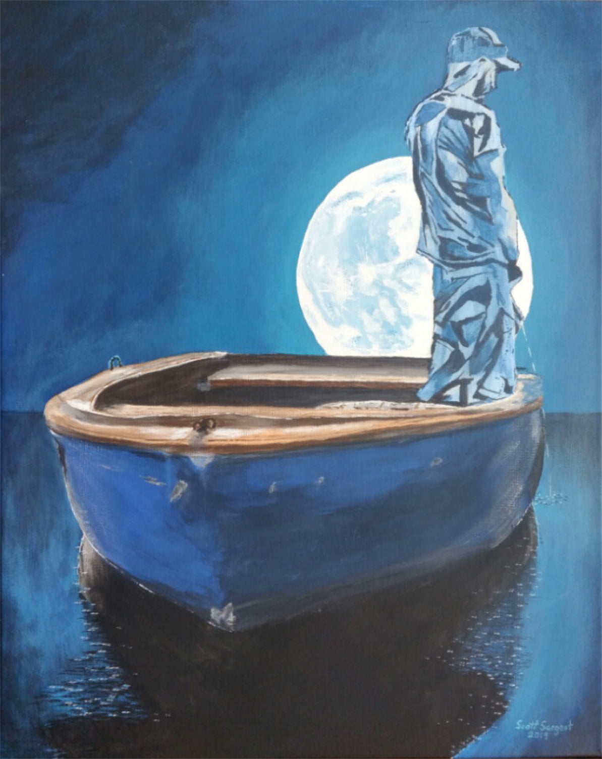 Night Fishing by SS - Prints Available