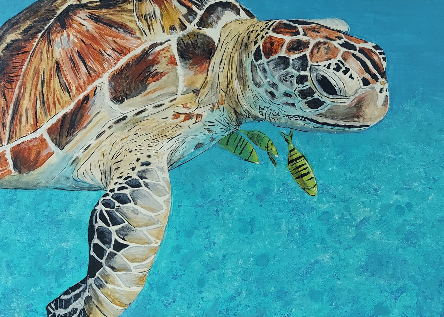 Fish Friend by SS - Original Available