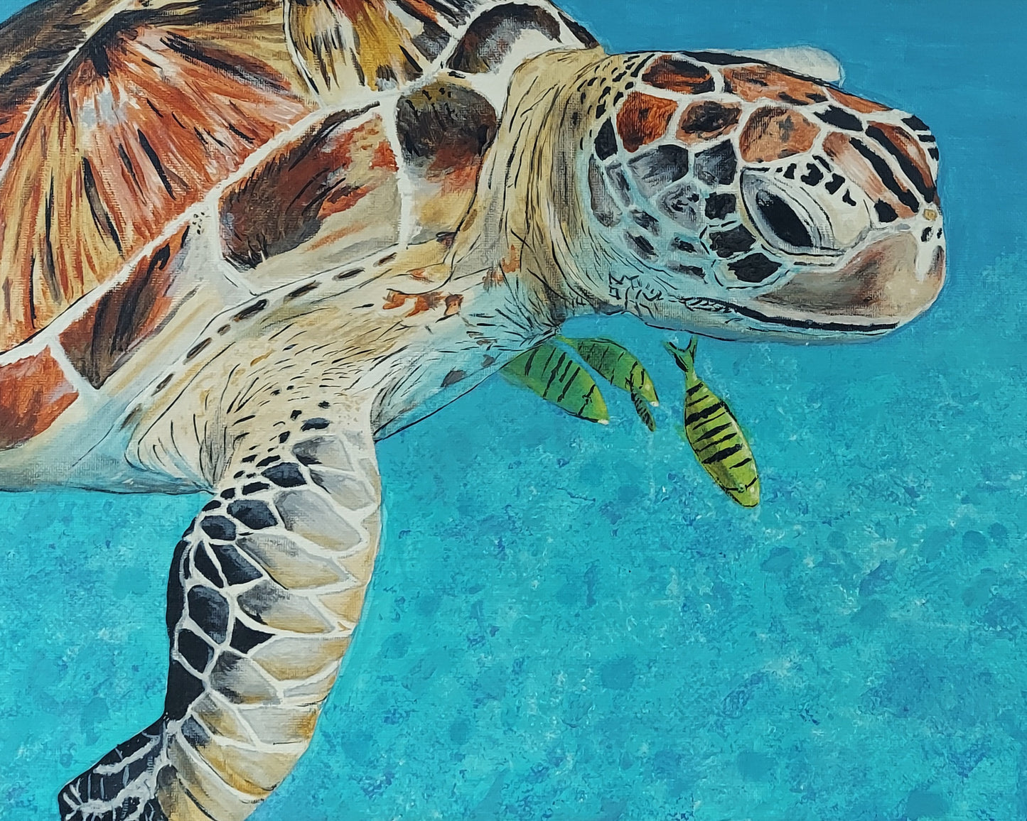 Fish Friend by SS - Original Available