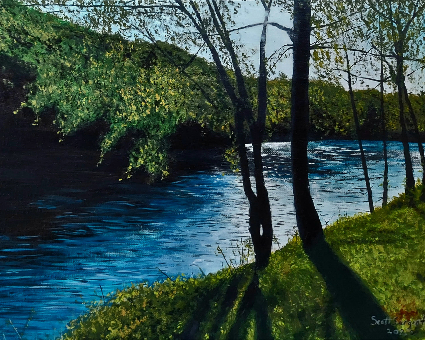 Bingham Boat Launch by SS - Prints Available