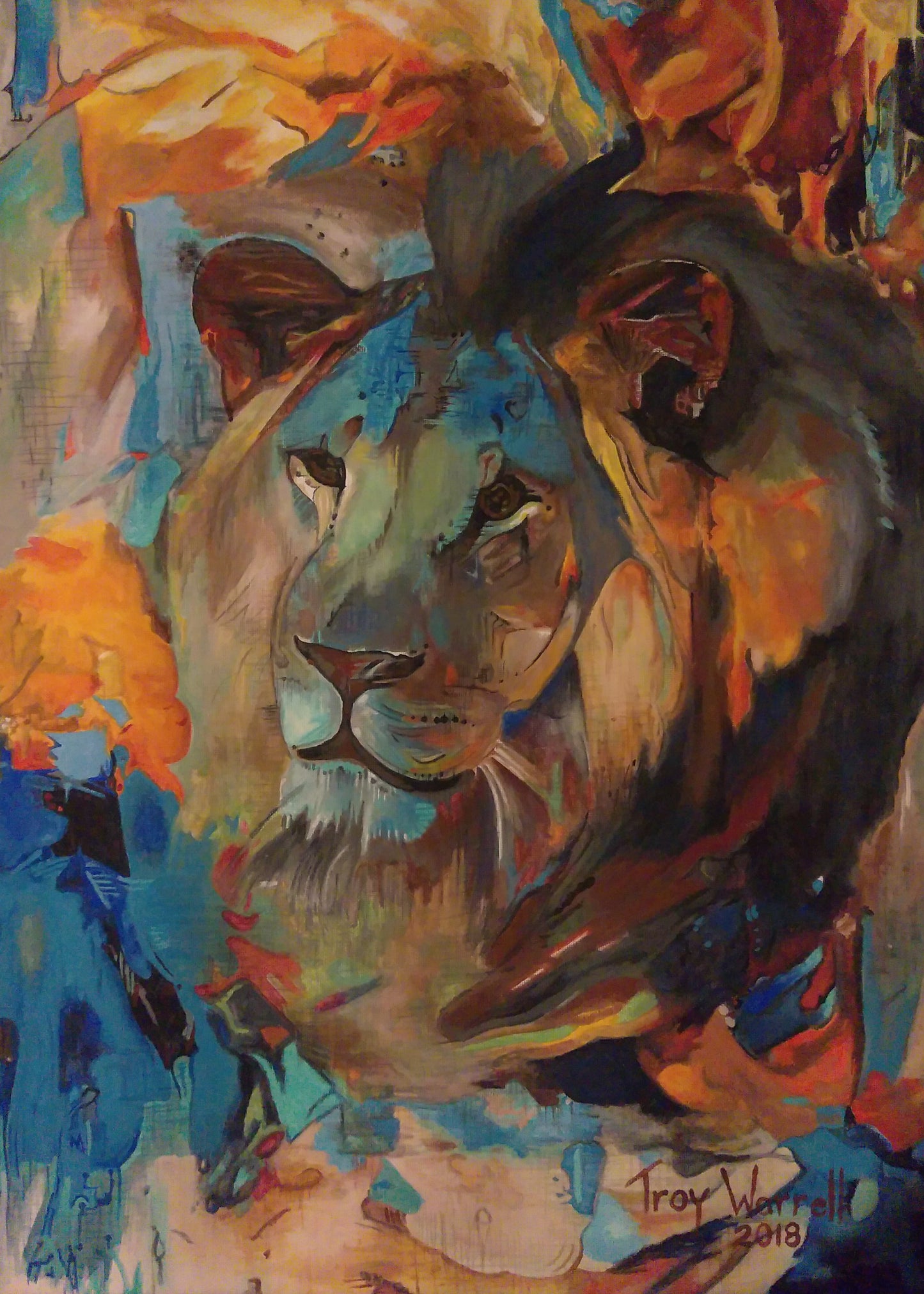 Miami Zoo Lion by TW - Prints Available