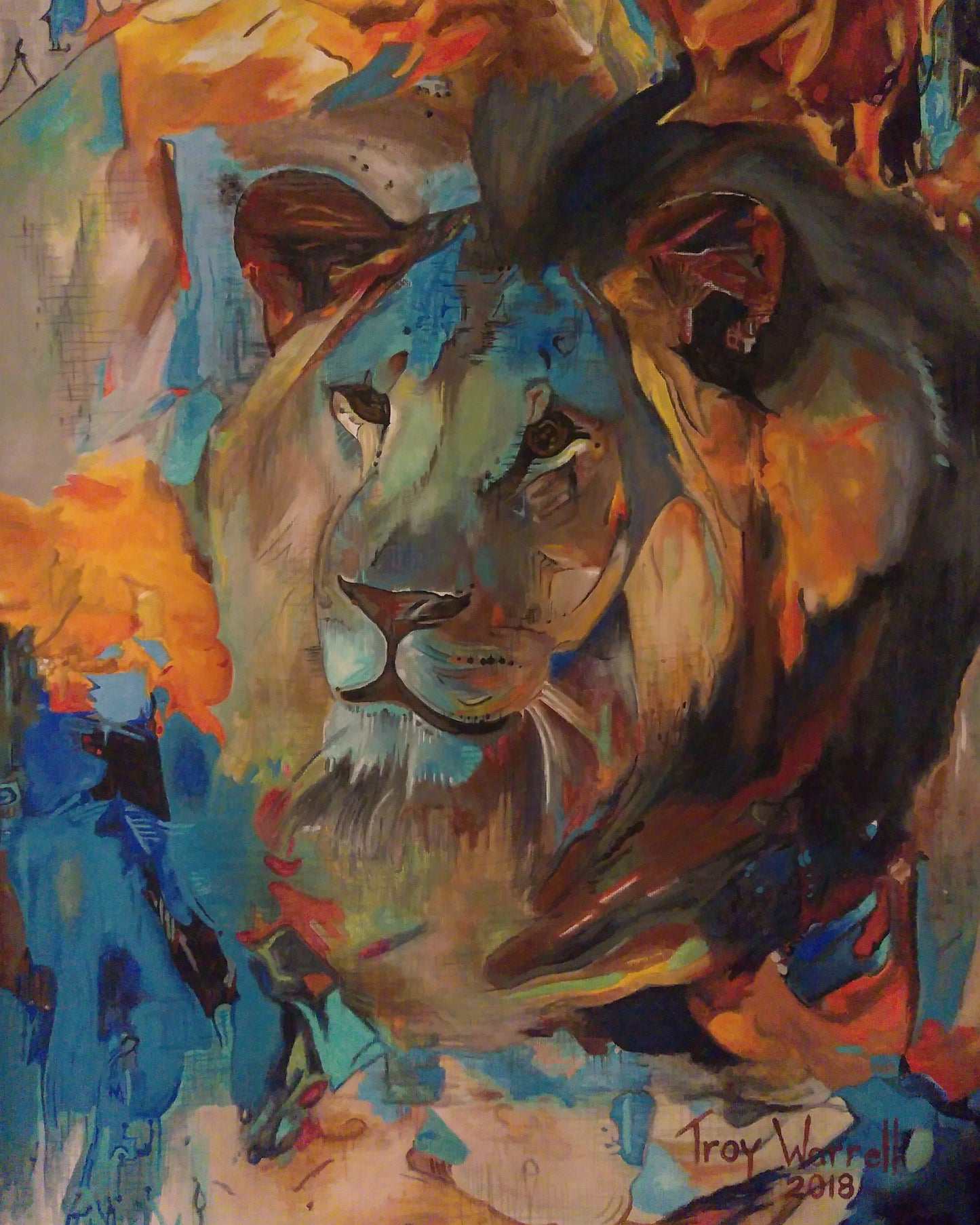 Miami Zoo Lion by TW - Prints Available