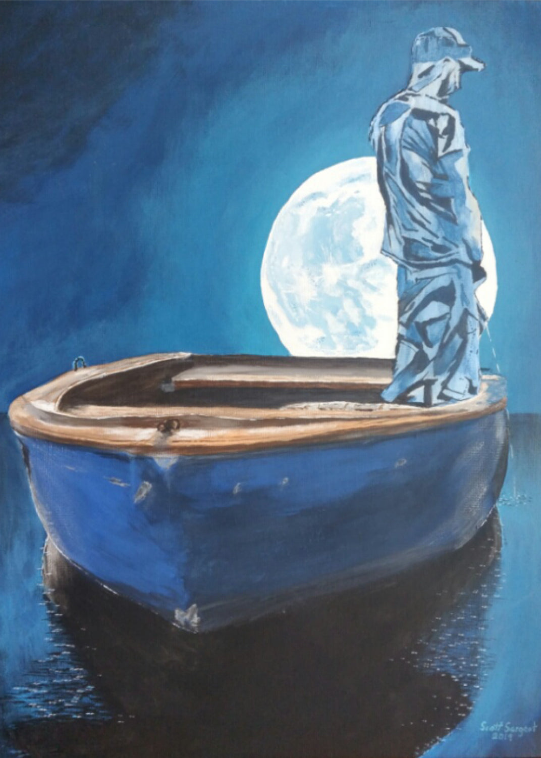 Night Fishing by SS - Prints Available