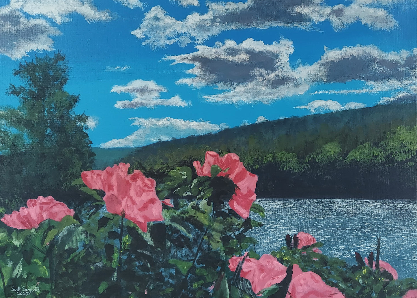 *New* River Roses by SS - Original Available